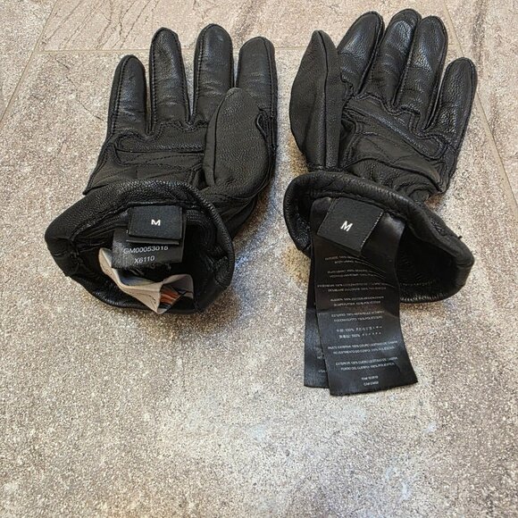 Harley-Davidson Women's Leather Riding Gloves Size M - Picture 3 of 10
